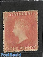 Saint Vincent 1861 1d, Perf. 14, Stamp Out Of Set, Unused (hinged) - St.Vincent (1979-...)