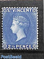 Saint Vincent 1897 2.5p, Stamp Out Of Set, Mint NH - St.Vincent (1979-...)