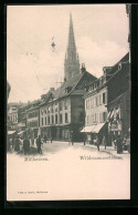 CPA Mülhausen, Wildemannsstrasse Avec Des Passants  - Autres & Non Classés