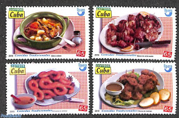 Cuba 2019 UPAEp, Gastronomy 4v, Mint NH, Health - Food & Drink - U.P.A.E. - Unused Stamps