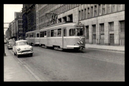 ALLEMAGNE - DUSSELDORF - TRAMWAY - CARTE PHOTO ORIGINALE  - Duesseldorf