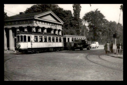 ALLEMAGNE - DUSSELDORF - TRAMWAY - LIGNE D - CARTE PHOTO ORIGINALE  - Duesseldorf