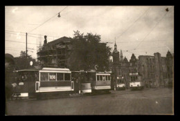 ALLEMAGNE - DRESDEN - TRAMWAY - CARTE PHOTO ORIGINALE  - Dresden