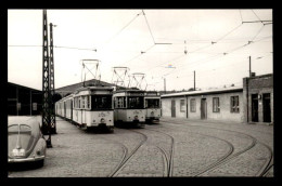 ALLEMAGNE - BERLIN - TRAMWAY - DEPOT LIGNES 35 - 25 - CARTE PHOTO ORIGINALE - Other & Unclassified