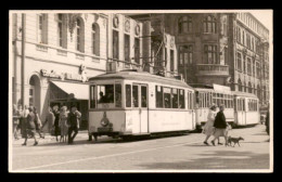 ALLEMAGNE - DUSSELDORF  - TRAMWAY - CARTE PHOTO ORIGINALE - Duesseldorf