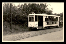 ALLEMAGNE - AIX-LA-CHAPELLE - TRAMWAY - VOIE METRIQUE - CARTE PHOTO ORIGINALE DE 1955 - Aachen