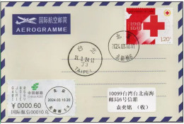 China 2024-4 The 12th Anniversary Of The Establishment Of The Chinese Red Cross Society Cover - Rode Kruis
