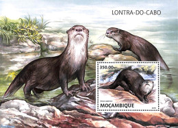 Mozambique 2016 Otter S/s, Mint NH, Nature - Animals (others & Mixed) - Mosambik