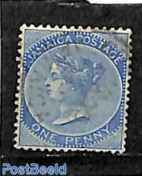 Jamaica 1883 1d, WM Crown-CA, Used, Used Stamps - Jamaique (1962-...)