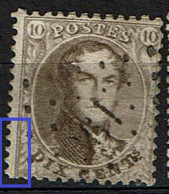 14B  Obl   Cadre Gauche Doublé - 1863-1864 Médaillons (13/16)