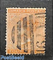 Jamaica 1870 4d, WM CC-Crown, Used A79 (=Richmond), Used Stamps - Jamaica (1962-...)
