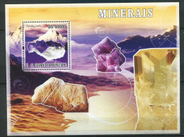 St Thomas Et Prince ** Bloc N° 398 - Minerais - Minéraux