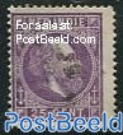 Netherlands Indies 1870 25c, Purple, Perf. 13.25x14, Stamp Out Of Set, Unused (hinged) - Andere & Zonder Classificatie