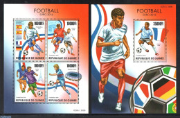 Guinea, Republic 2016 European Football Games 2 S/s, Mint NH, Sport - Football - Other & Unclassified