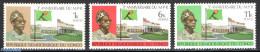 Congo (Kinshasa) 1970 3 Years Political Party 3v (not Issued), Mint NH, History - Flags - Andere & Zonder Classificatie