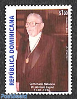 Dominican Republic 2021 Dr. Antonio Zaglut 1v, Mint NH - Autres & Non Classés