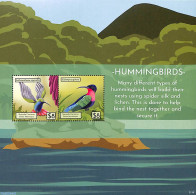 Grenada Grenadines 2021 Hummingbirds S/s, Mint NH, Nature - Birds - Hummingbirds - Grenade (1974-...)