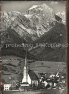 71605559 Alm Saalfelden Teilansicht Mit Kirche Alm Saalfelden - Andere & Zonder Classificatie