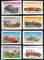 Togo 1984 Automobiles 8v, Imperforated, Mint NH, Transport - Automobiles - Auto's