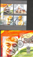 Sao Tome/Principe 2013 Mahatma Gandhi 2 S/s, Mint NH, History - Gandhi - Mahatma Gandhi