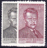 ** Tchécoslovaquie 1951 Mi 669-70 (Yv 582-3), (MNH)** - Neufs