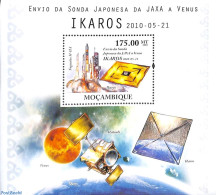 Mozambique 2010 Ikaros S/s, Mint NH, Transport - Space Exploration - Mozambique