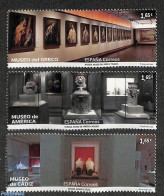 Spain 2022 Museums 3v, Mint NH, Art - Museums - Nuevos