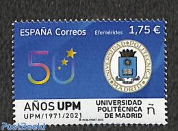 Spain 2022 Politechnical University 1v, Mint NH, Science - Education - Unused Stamps