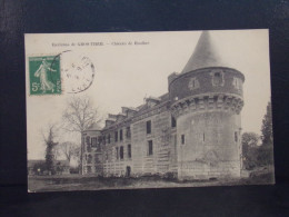 27338 . ENVIRONS DE GROS THEIL . CHATEAU DE HOULBEC . EDIT. VEDIE . OBLITEREE 1912 - Other & Unclassified