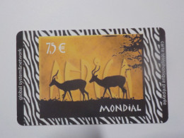 CARTE TELEPHONIQUE    Mondial   7.5 Euros - Nachladekarten (Refill)