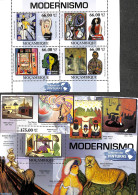 Mozambique 2011 Modernism 2 S/s, Mint NH, Art - Modern Art (1850-present) - Paintings - Mozambique