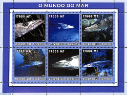 Mozambique 2002 Fish 6v M/s, Mint NH, Nature - Fish - Poissons