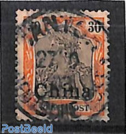 China (before 1949) 1901 German Post, 30pf, Used , Used Stamps - Other & Unclassified