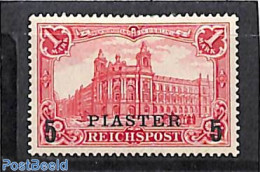 Türkiye 1900 German Post, 5pia On 1M, Stamp Out Of Set, Unused (hinged) - Andere & Zonder Classificatie