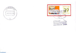 Netherlands - Personal Stamps TNT/PNL 2006 Cover With Personalised Stamp And Postmark Verzamelaars Jaarbeurs, Postal H.. - Autres & Non Classés