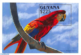 Guyana 1993 Parrot S/s, Mint NH, Nature - Birds - Parrots - Guyana (1966-...)