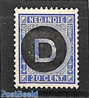 Netherlands Indies 1911 20c, Stamp Out Of Set, Mint NH - Other & Unclassified
