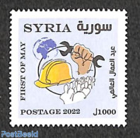 Syria 2022 Labour Day 1v, Mint NH, History - I.l.o. - Syria