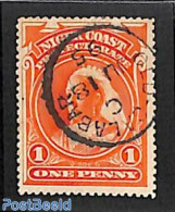 Nigeria 1894 Niger Coast, 1d Without WM, Used, OLD CALABAR, Used Stamps - Other & Unclassified