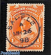 Nigeria 1894 Niger Coast, 1d Without WM, Used, SAPELE, Used Stamps - Altri & Non Classificati