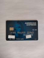 China, American Express,(1pcs) - Credit Cards (Exp. Date Min. 10 Years)