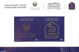 United Arab Emirates 2021 Ministry Of Internal Affairs S/s, Mint NH - Other & Unclassified