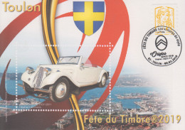 Carte   Locale    FRANCE    Fête  Du  Timbre    TOULON    2019 - Dag Van De Postzegel