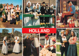 Greetings From Holand Netherlands Cheese Market Wooden Shoes - Other & Unclassified