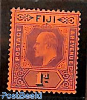 Fiji 1903 1d, WM Crown-CA, Stamp Out Of Set, Unused (hinged) - Autres & Non Classés