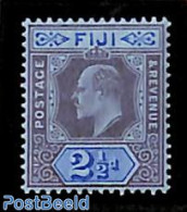 Fiji 1903 2.5d, WM Crown-CA, Stamp Out Of Set, Unused (hinged) - Other & Unclassified