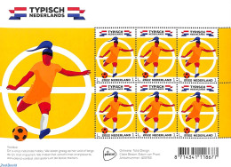 Netherlands 2022 Typical Dutch, Football M/s, Mint NH, Sport - Football - Unused Stamps