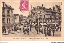 AEBP8-02-0701 - SAINT QUENTIN - La Rue Croix-Belle-Porte - Saint Quentin