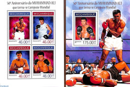 Mozambique 2014 Muhammad Ali 2 S/s, Mint NH, Sport - Boxing - Boksen