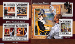 Mozambique 2015 Pierre-Auguste Renoir 2 S/s, Mint NH, Art - Modern Art (1850-present) - Paintings - Mozambique